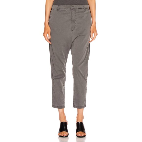 Nili Lotan Paris Pants with Double Tape in Charcoal, size 4 - Picture 11 of 15